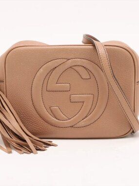 Gucci Soho Tassel Leather Shoulder Bag Crossbody